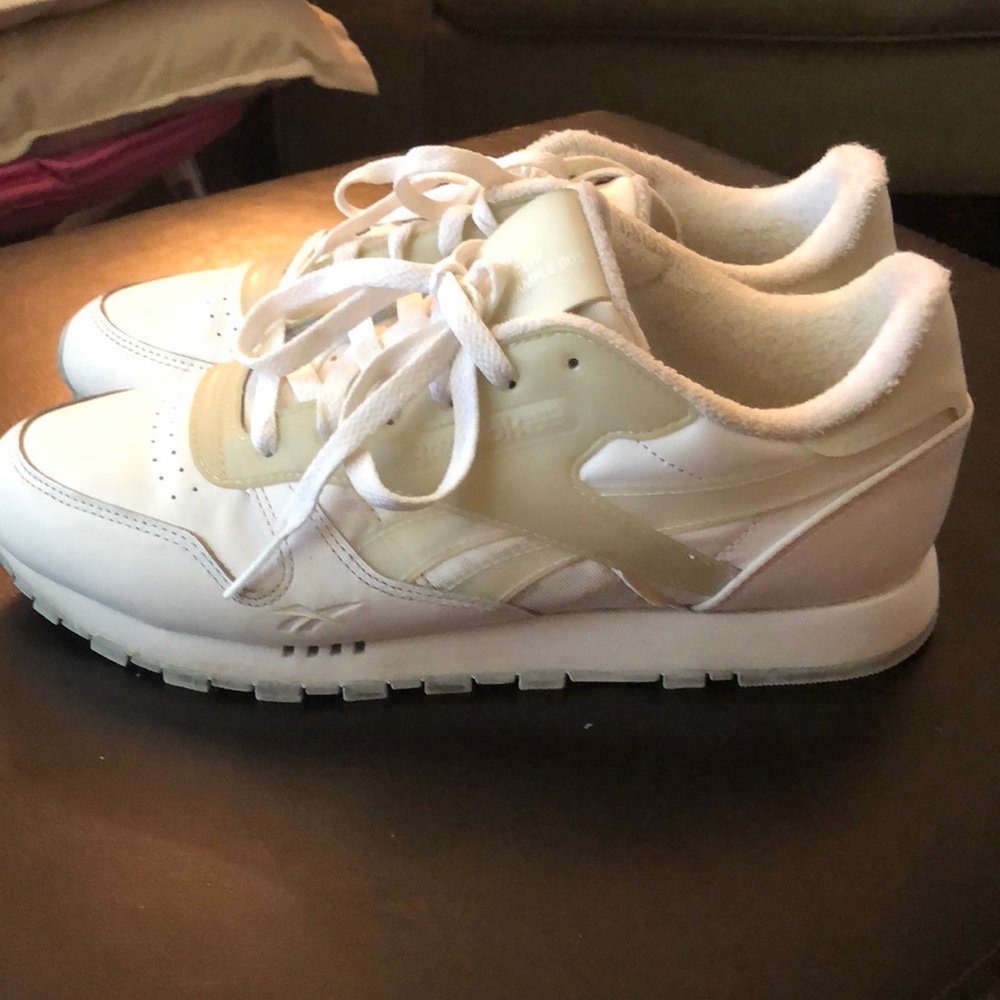 Reebok white sneakers